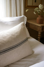 Load image into Gallery viewer, Linen Blend Cushion/Bench Seat Pad - Feather Filled