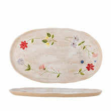 Load image into Gallery viewer, Flower Serving Plate | Stoneware