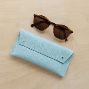 Sunglasses Case | Seaglass Leather