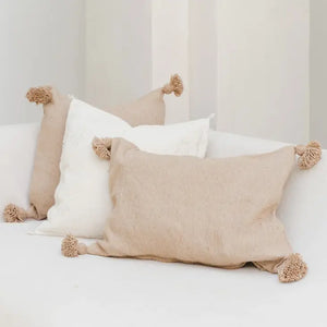 Woven Cushion | Caramel