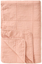 Load image into Gallery viewer, Quilted Throw | Dusky Pink
