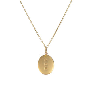 Astra Moon Phase Necklace | Gold