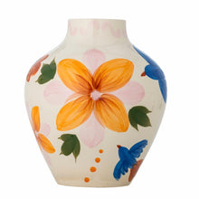 Load image into Gallery viewer, Decorative Vase | Flower &amp; Bird Motif
