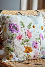 Load image into Gallery viewer, Cushion | Floral Print &amp; Embroidery
