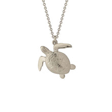 Load image into Gallery viewer, Sea Turtle Necklace | Silver
