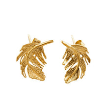 Load image into Gallery viewer, Feather Stud | Earrings

