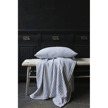 Load image into Gallery viewer, Cushion | Blue &amp; White Stripe
