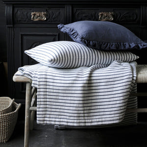 Cushion | Blue & White Stripe
