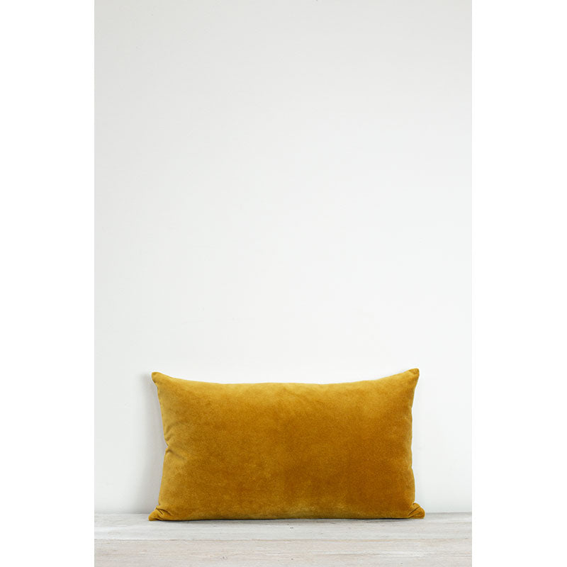 Cushion | Turmeric Yellow Velvet