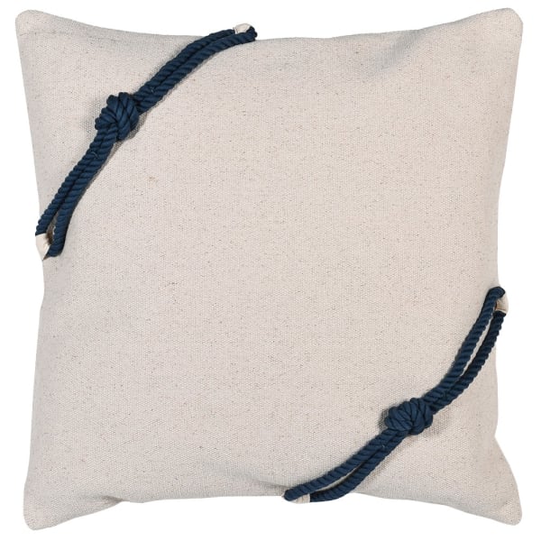 Cushion | Blue Knotted Rope
