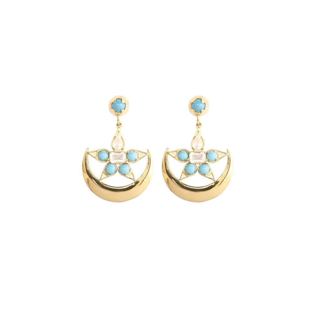 Earrings | Turquoise Nightfall