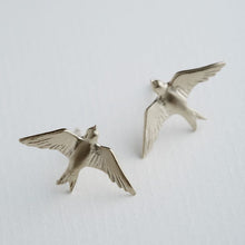 Load image into Gallery viewer, Earrings | Alex Monroe Swallow Studs
