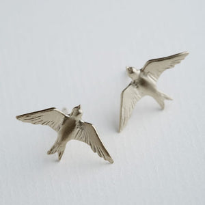 Earrings | Alex Monroe Swallow Studs