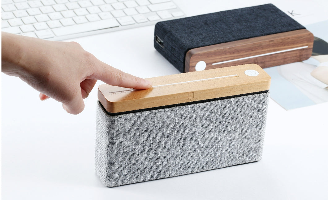 HiFi Square Bluetooth Speaker | Maple Wood