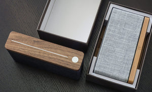 HiFi Square Bluetooth Speaker | Maple Wood