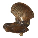 Shell Trinket Dish | Antique Brass